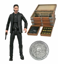 Diamond Select Toys Deluxe: John Wick - John Wick Action Figure Set (MAR208179)