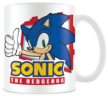 Keramický hrnek Sonic The Hedgehog: Palec nahoru (objem 315 ml)