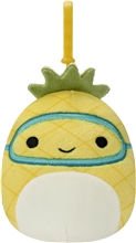 Squishmallows - 9 cm Clip On Plush - Maui the Pineapple