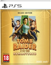 Tomb Raider I-III Remastered Starring Lara Croft - Deluxe Edition (PS5)