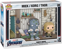 Funko Pop! Moment Deluxe: Marvel Avengers Endgame - Thor’s House (Miek / Korg / Thor) #05 Vinyl Figures