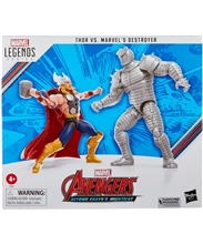 Hasbro Fans Marvel Avengers: Legends Series (60th Anniversary) - Beyond Earth's Mightiest - Thor Vs. Marvel's Destroyer Action Figures (15cm) (F7087)