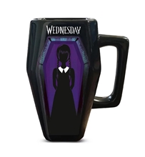 Wednesday 3D Shaped Mug - Coffin