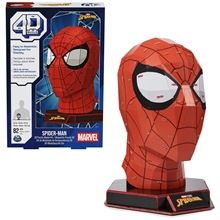 Spin Master Marvel: 4D Build - Spider-Man 3D Cardstock Puzzle Model Kit (6069842)