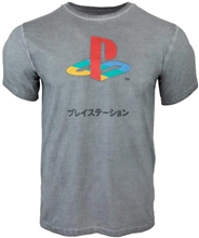 Officially Licensed PlayStation - PlayStation T-Shirt grey - Small