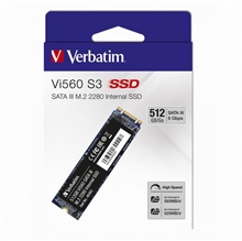 Interní disk SSD Verbatim interní M.2 SATA III, 512GB, Vi560, 49363, 560 MB/s-R, 520 MB/s-W