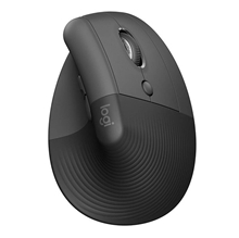 Myš bezdrátová, Logitech LIFT GRAPHITE, šedá, optická, 4000DPI