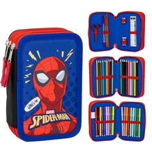 Marvel Spiderman triple pencil case