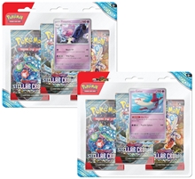 Pokémon TCG: SV07 Stellar Crown - 3 Blister Booster