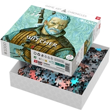 GOOD LOOT Game Art Chronicles: The Witcher: Geralt Van Gogh Puzzle (1000 pcs)