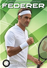 Wall Calendar 2025: Roger Federer (A3 29,7 x 42 cm)