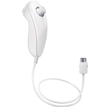 WII Wired Nunchuk Controller – White