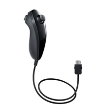 WII Wired Nunchuk Controller - Black