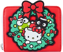 Loungefly Sanrio: Winter Wonderland Zip Around Wallet - Red