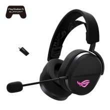 ASUS ROG Pelta, wireless BT and RF 2.4GHz, ARGB, black