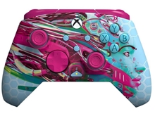 PDP Rematch Glow controller, blue and pink (X1/XSX/PC)