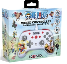 Konix One Piece White Controller (SWITCH/PC)