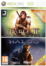 Fable 2 GOTY + Halo 3 (X360) (BAZAR)